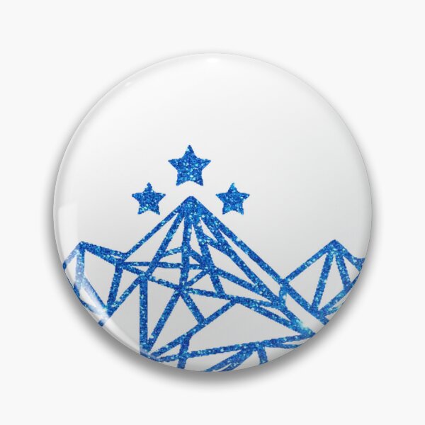 Item preview, ACOTAR Velaris bleu glitter designed and sold by ONPINI.