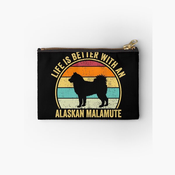 Item preview, Life is Better with an Alaskan malamute Shirt, Cool Alaskan malamute Dad Mom Dog Father, Alaskan malamute owner Christmas birthday gift designed and sold by xlnv.