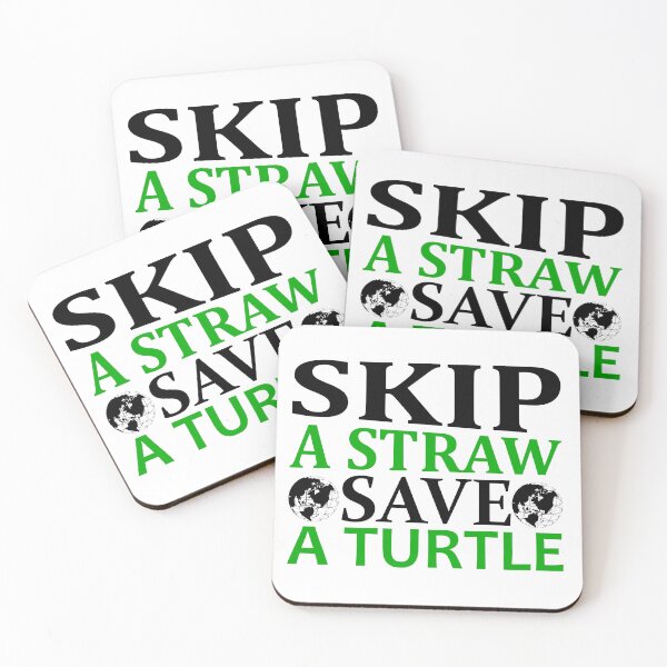 Item preview, Skip A Straw, Save A Turtle designed and sold by proearth2022.