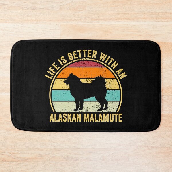 Item preview, Life is Better with an Alaskan malamute Shirt, Cool Alaskan malamute Dad Mom Dog Father, Alaskan malamute owner Christmas birthday gift designed and sold by xlnv.