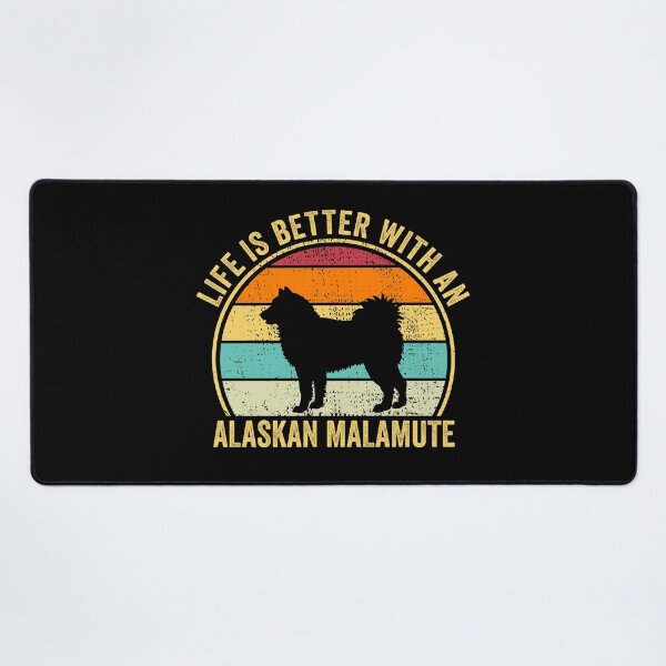 Item preview, Life is Better with an Alaskan malamute Shirt, Cool Alaskan malamute Dad Mom Dog Father, Alaskan malamute owner Christmas birthday gift designed and sold by xlnv.