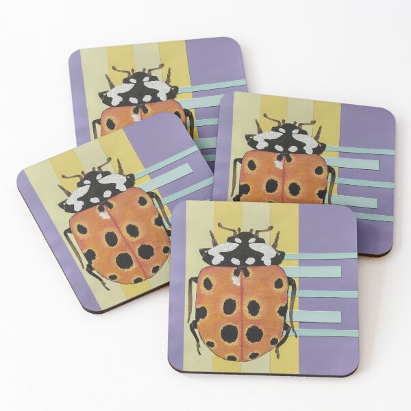Item preview, Asian lady beetle art designed and sold by Indi's Art.