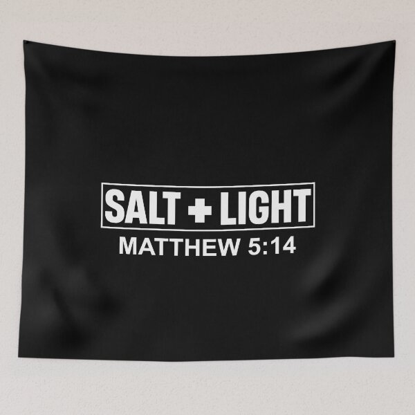 Item preview, Salt and light Mathew verse 5:14 designed and sold by TheMattDesigns.