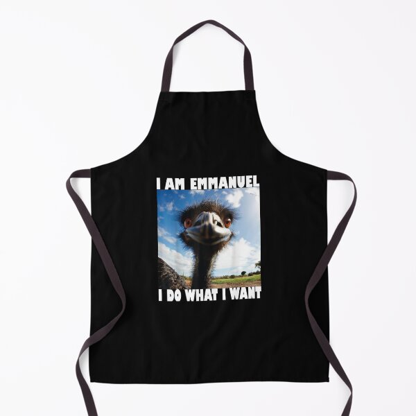Item preview, Emmanuel Don’t Do It! Funny Emu designed and sold by gronthik.