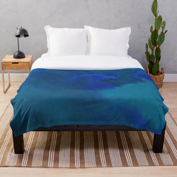 Aperçu de l'œuvre Teinture tie-dye bleue créée et vendue par ELF2.