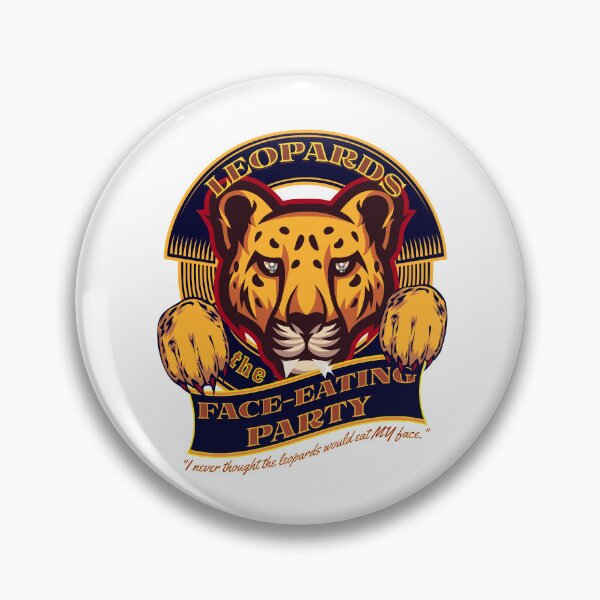 Item preview, I Never Thought the Leopards would eat MY Face designed and sold by Anchor & Thread.