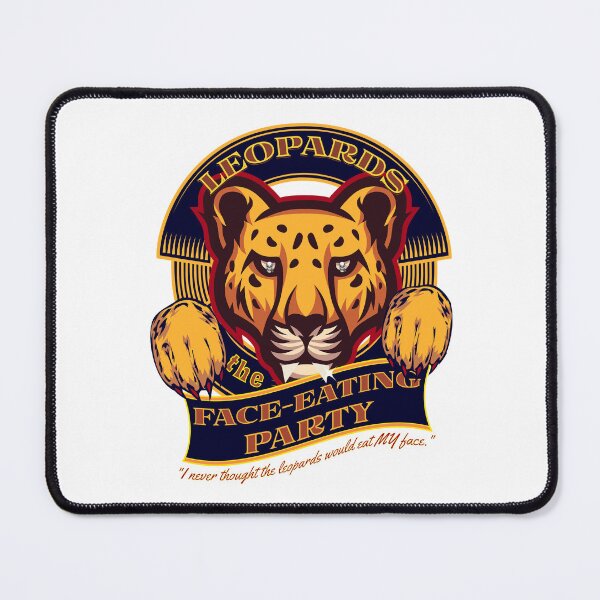 Item preview, I Never Thought the Leopards would eat MY Face designed and sold by Anchor & Thread.