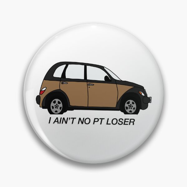 Item preview, I Ain't No PT Loser - Black With Wood Paneling designed and sold by catmmars.