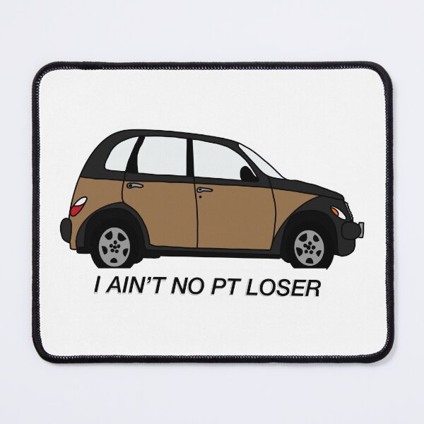 Item preview, I Ain't No PT Loser - Black With Wood Paneling designed and sold by catmmars.
