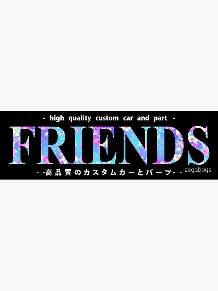 "Japan Slap Style Sticker" Sticker for Sale by segaboys Redbubble