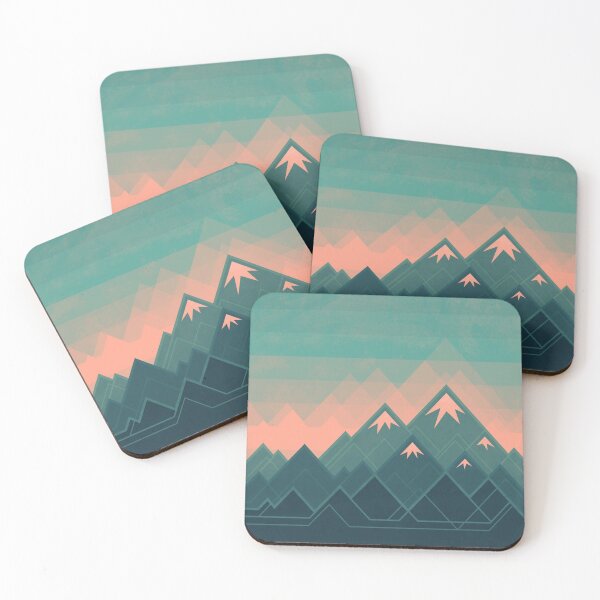 Item preview, Geometric Mountains designed and sold by Wayne Minnis.