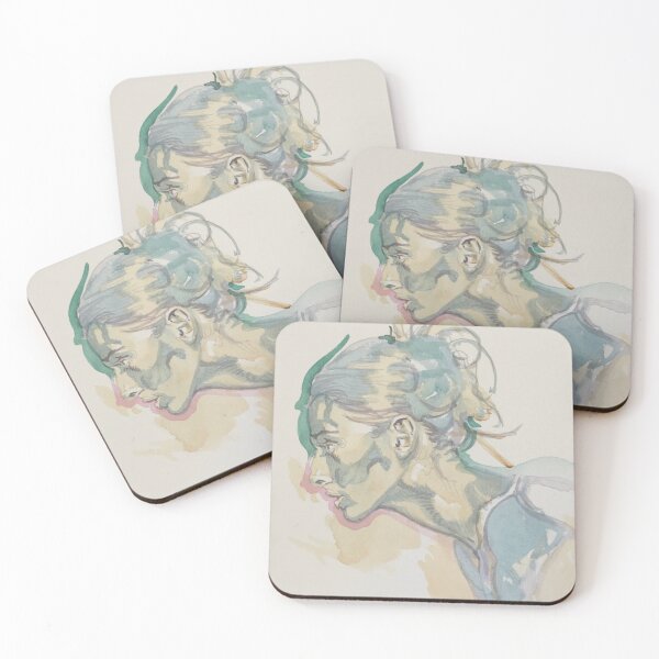 Item preview, Athlete In the Blocks. Woman Runner, Ready to Compete. Original Modern Painting  designed and sold by Cefercom.