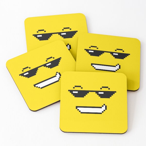 Item preview, Cool yellow emoticon with sunglasses designed and sold by Francesko221.