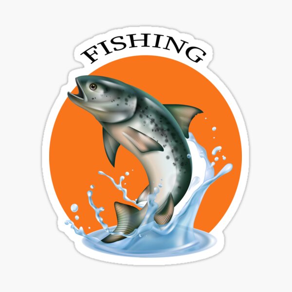 Vista previa del artículo con la obra «Hermoso diseño de pesca», diseñado y vendido por Zaidabd.