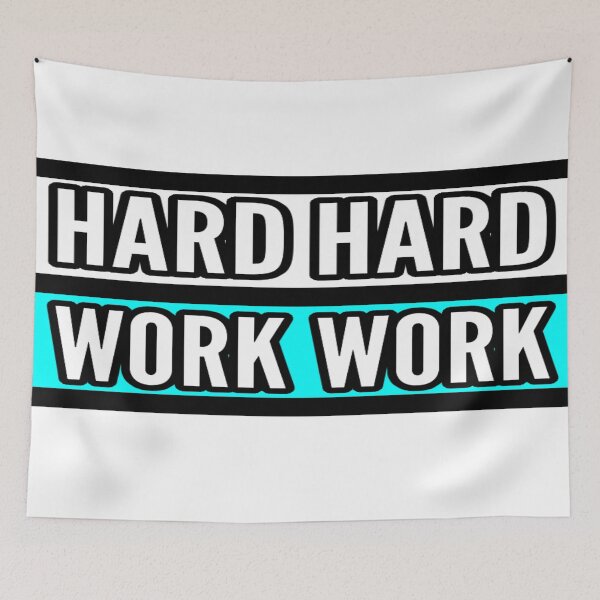 Item preview, Hard Work designed and sold by ghostblack305.