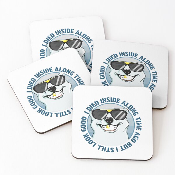 Item preview, I DIED INSIDE ALONG TIME AGO, BUT I STILL LOOK GOOD designed and sold by Martzart.