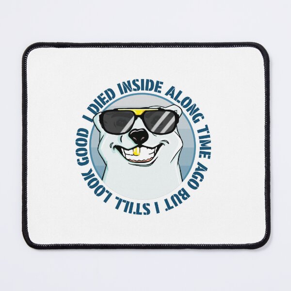 Item preview, I DIED INSIDE ALONG TIME AGO, BUT I STILL LOOK GOOD designed and sold by Martzart.