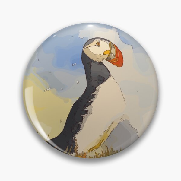 Item preview, Puffin of the Eastern Egg Island outside of Bar Harbor Maine - WelshDesigns designed and sold by welshdesigns.