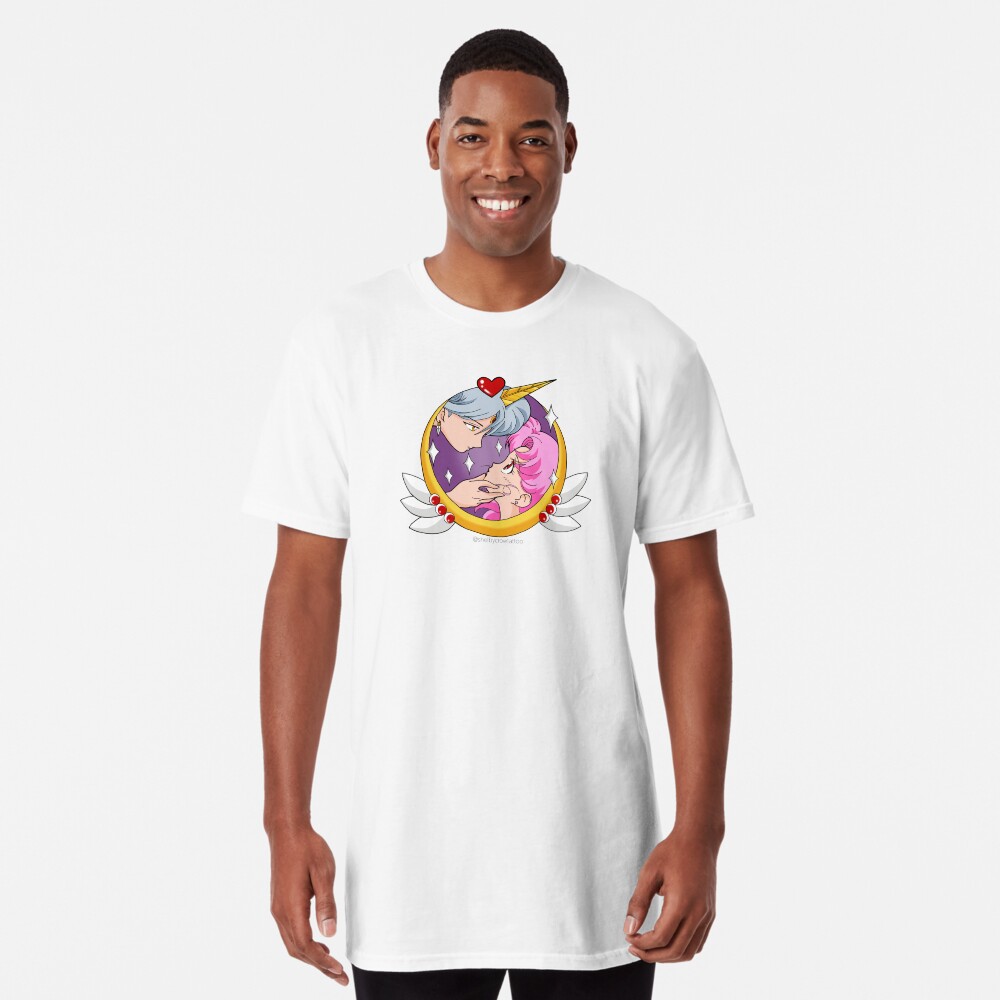 Vista previa del artículo con la obra «Camiseta larga», diseñado y vendido por ShelbyCrow.