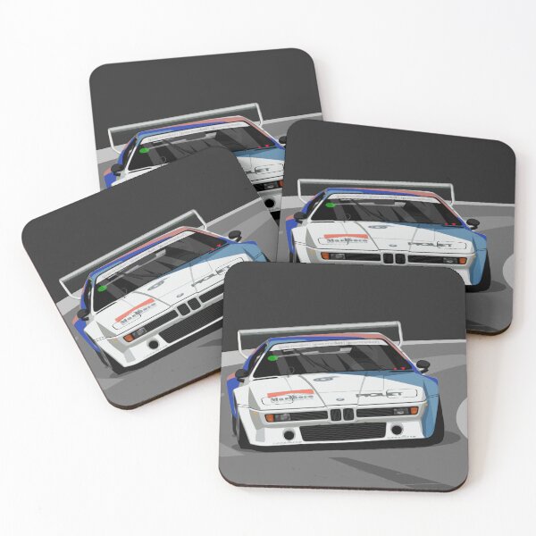 Item preview, Artwork German Racecar M1 Procar 1978 racing Bimmer designed and sold by SketchNinja.