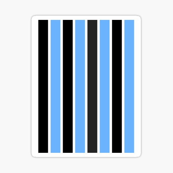 Item preview, Gremio Classic Blue and Black Stripes designed and sold by Sporting Colour.