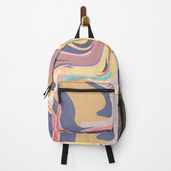 Item preview,  multicolor liquid waves designed and sold by AI ART Studio.