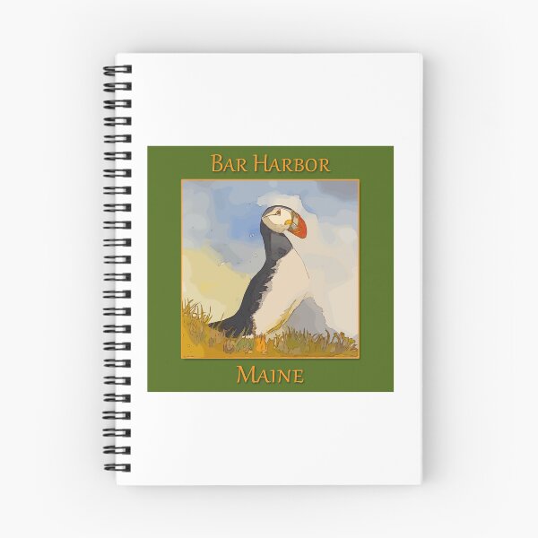 Item preview, Puffins from Eastern Egg Harbor offshore of Bar Harbor Maine - WelshDesigns designed and sold by welshdesigns.