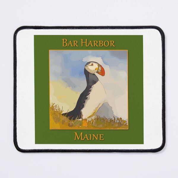 Item preview, Puffins from Eastern Egg Harbor offshore of Bar Harbor Maine - WelshDesigns designed and sold by welshdesigns.
