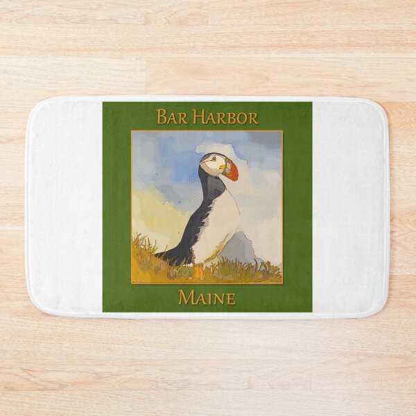 Item preview, Puffins from Eastern Egg Harbor offshore of Bar Harbor Maine - WelshDesigns designed and sold by welshdesigns.