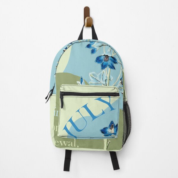 Item preview, July Birthday Month Flower - Delphinium Meaning: Language of Flowers designed and sold by anthologies.