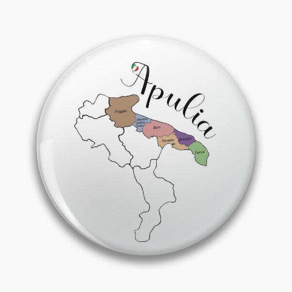 Item preview, I Love Apulia - Apulia Italy Provinces designed and sold by molamode.