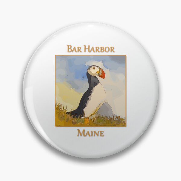Item preview, Puffin of the Eastern Egg Island outside of Bar Harbor Maine - WelshDesigns designed and sold by welshdesigns.
