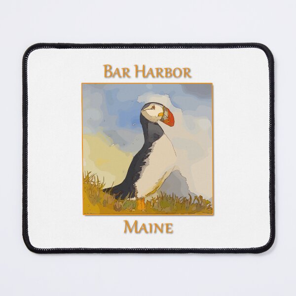 Item preview, Puffin of the Eastern Egg Island outside of Bar Harbor Maine - WelshDesigns designed and sold by welshdesigns.
