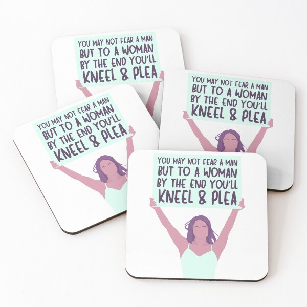 Item preview, Feminist Art - You May Not Fear a Man designed and sold by FairyNerdy.