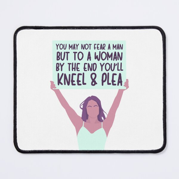 Item preview, Feminist Art - You May Not Fear a Man designed and sold by FairyNerdy.