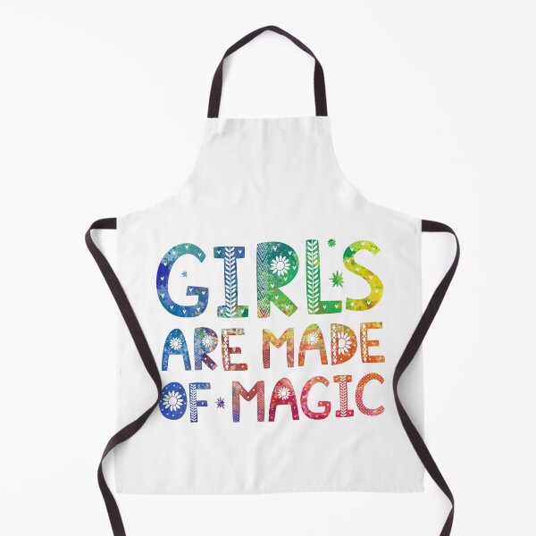 Item preview, Girls are made of magic - Multi colour splatter with white background designed and sold by KVDcreations.