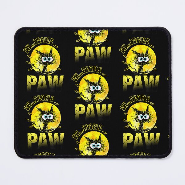 Item preview, Funny Ew People Paws Cat Halloween designed and sold by gronthik.
