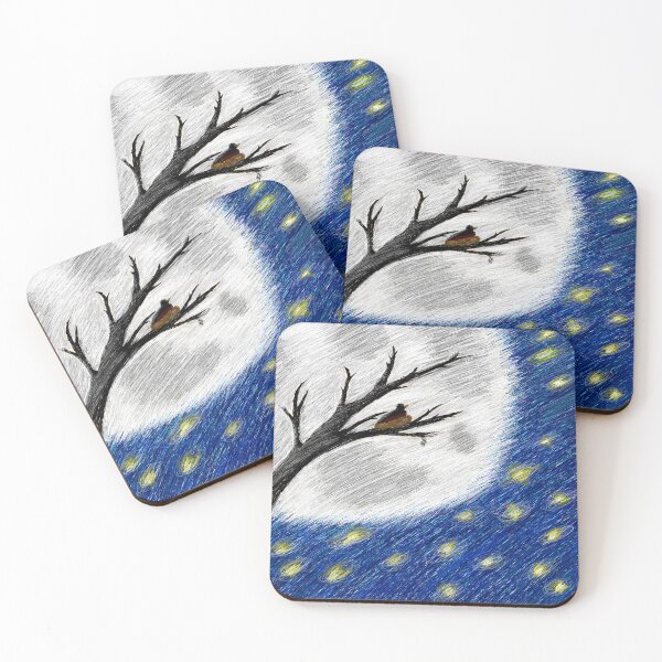 Item preview, bird dusk designed and sold by inserte-nombre.