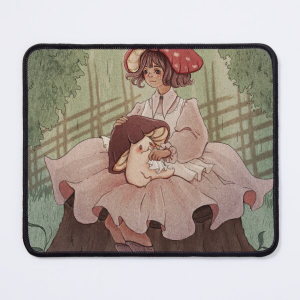 Item preview, Mushroom friend gets afternoon snack  designed and sold by Fairydrop.