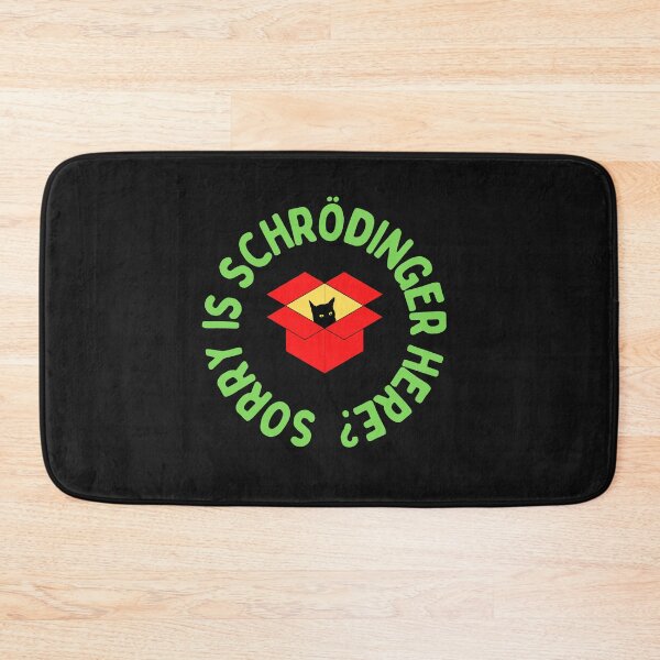 Item preview,  Schrödinger's cat is alive! designed and sold by bernd49.