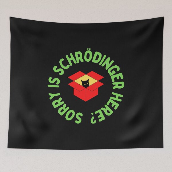 Item preview,  Schrödinger's cat is alive! designed and sold by bernd49.