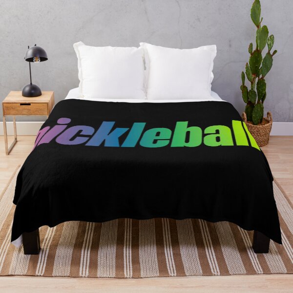 Item preview, Pickleball Retro Rainbow Fade designed and sold by ourkid.