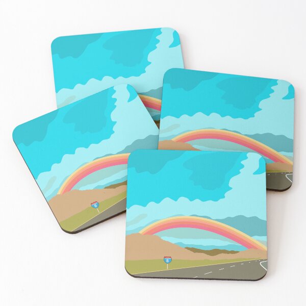 Item preview, Desert Highway Retro Art designed and sold by Mod Bloom.