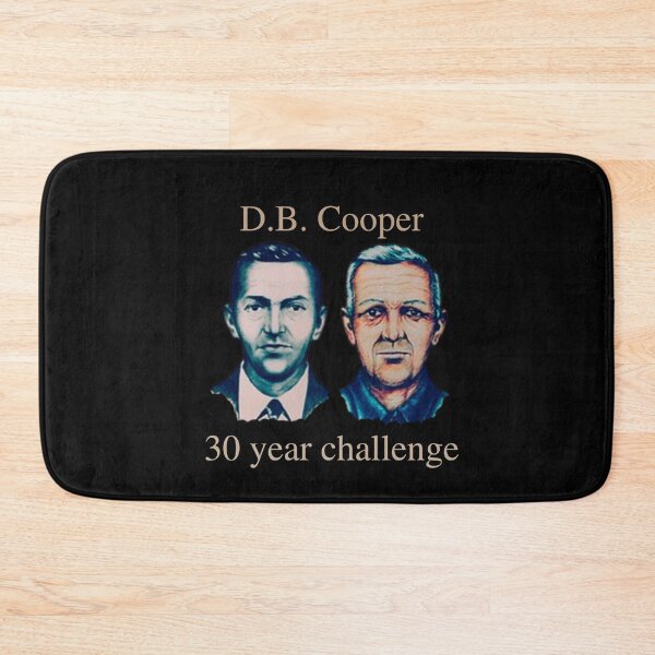 Item preview, D.B. Cooper FBI Wanted Photo With Age Progression Funny 30 Year Challenge  designed and sold by two7designs.