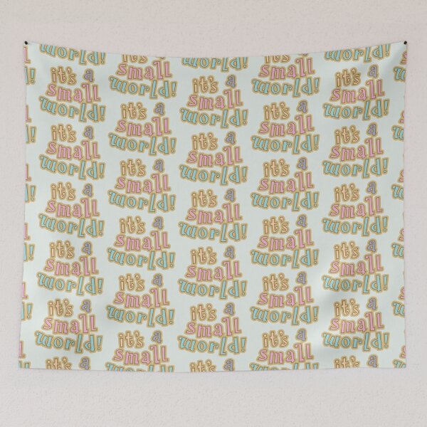 Item preview, It's A Small World designed and sold by hayzo.