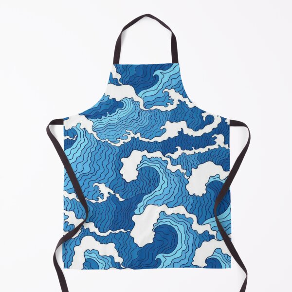 Item preview, Blue Waves Pattern designed and sold by sineadbarnes20.