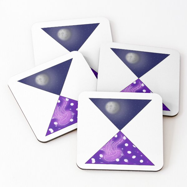 Item preview, Bureau of Balance Logo with moon and Voidfish designed and sold by DobbyWithAGun.