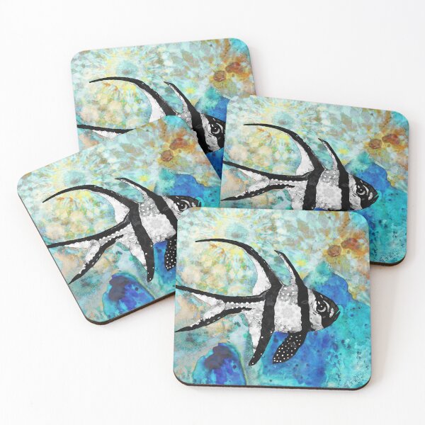 Item preview, The Cardinal - Coral Reef And Tropical Fish Art designed and sold by Sharon Cummings Art.