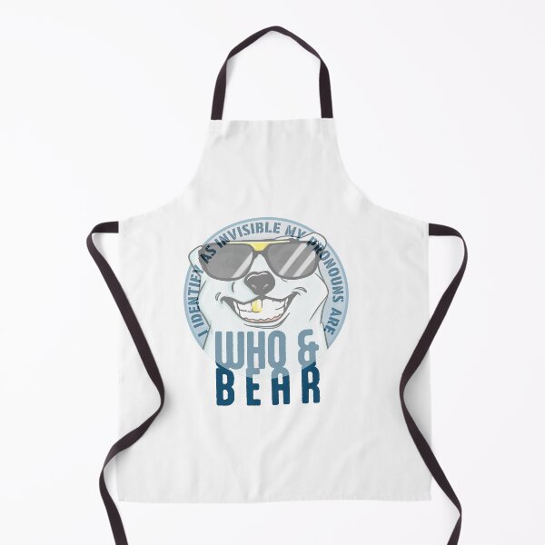 Item preview, I identify as invisible my pronouns are who and bear designed and sold by Martzart.