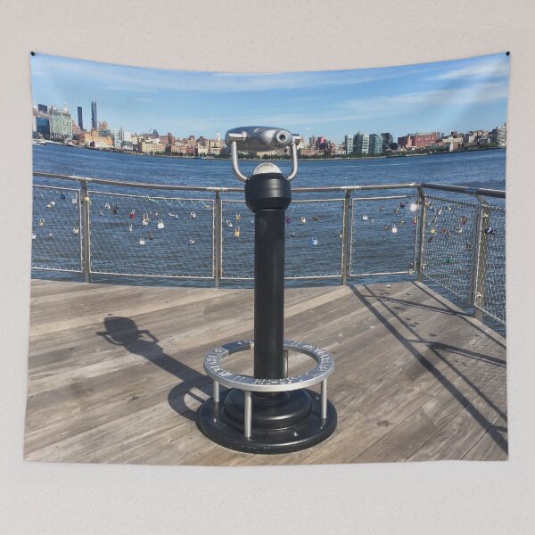 Item preview, Manhattan Skyline Love Padlocks New York City  designed and sold by eleonoraingrid.